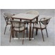 wholesale restaurant bamboo tables and chairs