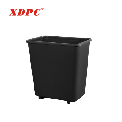 2015 hot sale cheap plastic kitchen cabinet plastic pull out counter top garbage sliding waste bin dustbin