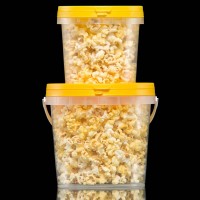 1 To 2 Liter Litre Small Popcorn Pail 2l Plastic Bucket Barrel 0430