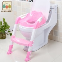 New Plastic Toilet Training Baby Fold Ladder 2 Step Stool For Kids